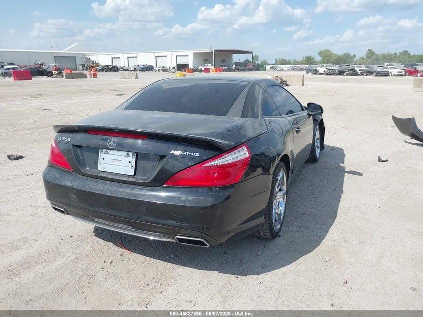 Vin: wddjk7da9df001215, lot: 46326497, mercedes-benz sl 550 20134
