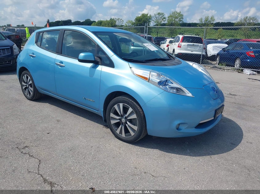 Vin: 1n4az0cp5fc322875, lot: 46326502, nissan leaf sv 2015 img_1