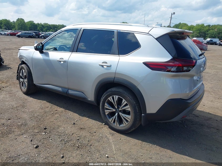 Vin: jn8bt3bb2pw498018, lot: 46326514, nissan rogue sv intelligent awd 20233