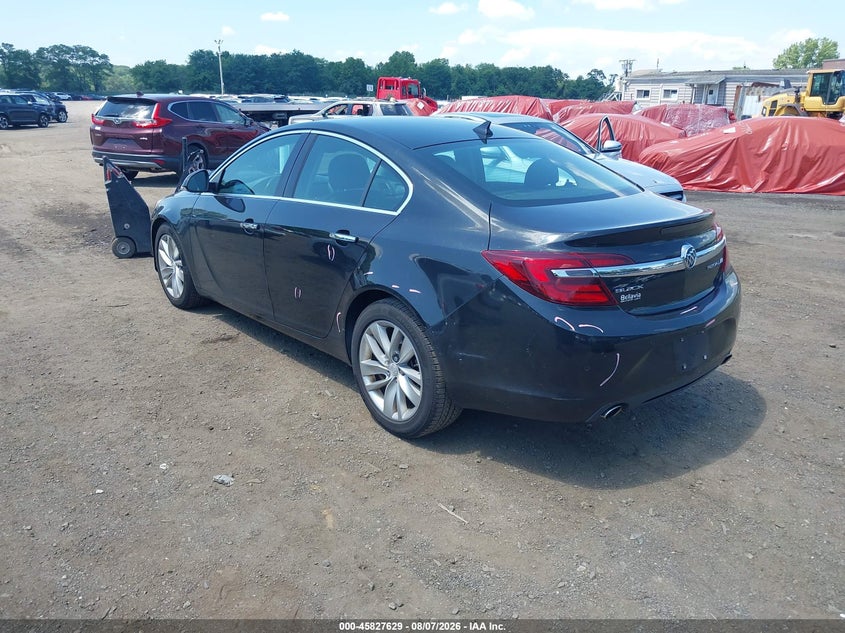 Vin: 2g4gn5ex3e9325446, lot: 46326530, buick regal turbo/e-assist premium i 20143