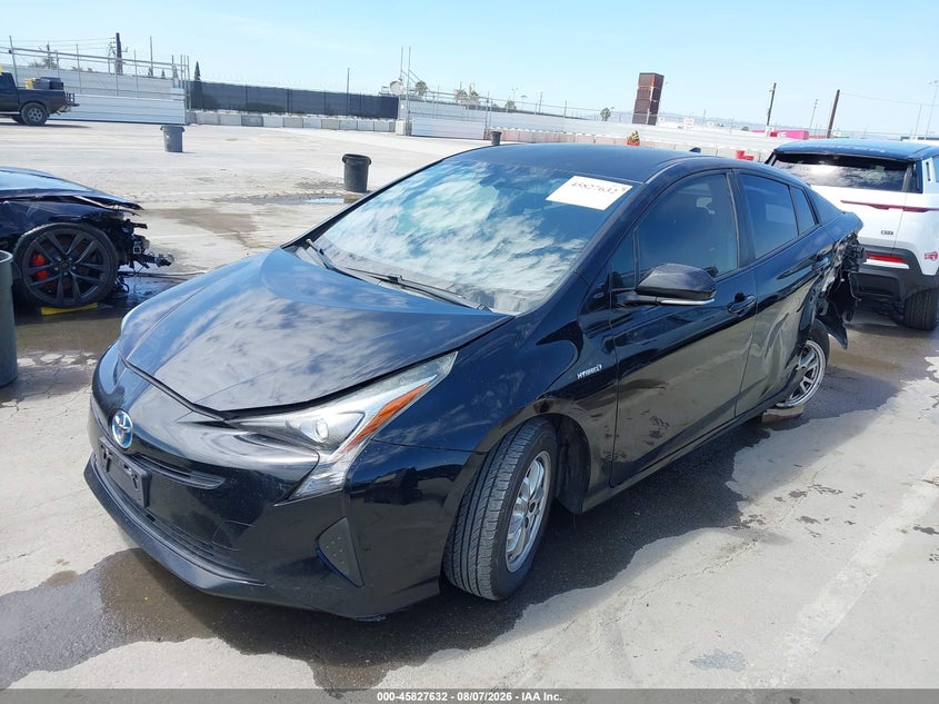 Vin: jtdkarfu0g3520874, lot: 46326534, toyota prius three 20162