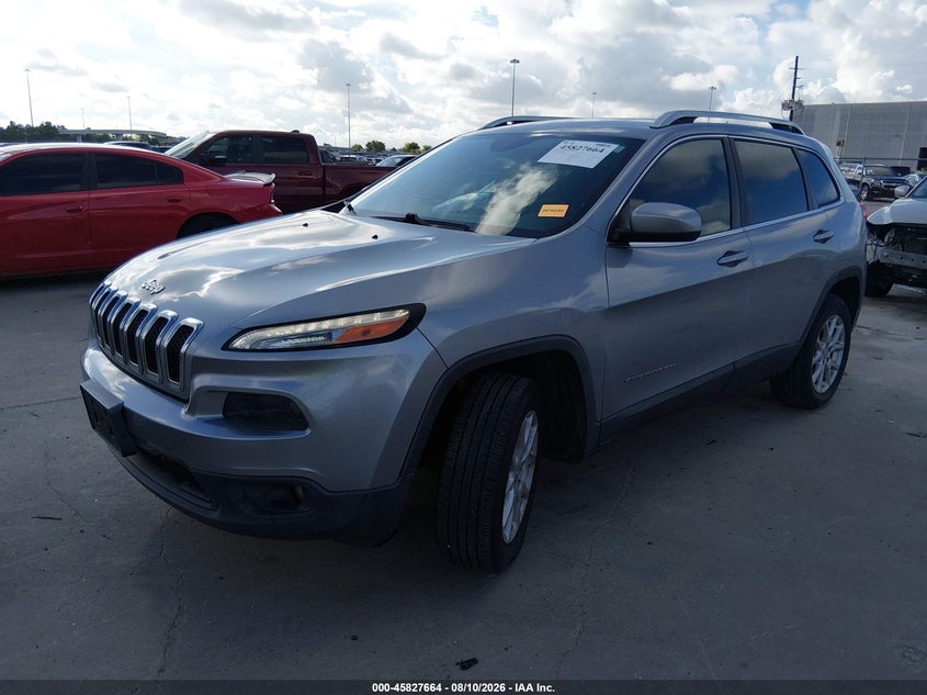 2014 Jeep Cherokee, Правый бок, IAAI, VIN 1C4PJLCB0EW182698 — фото 2