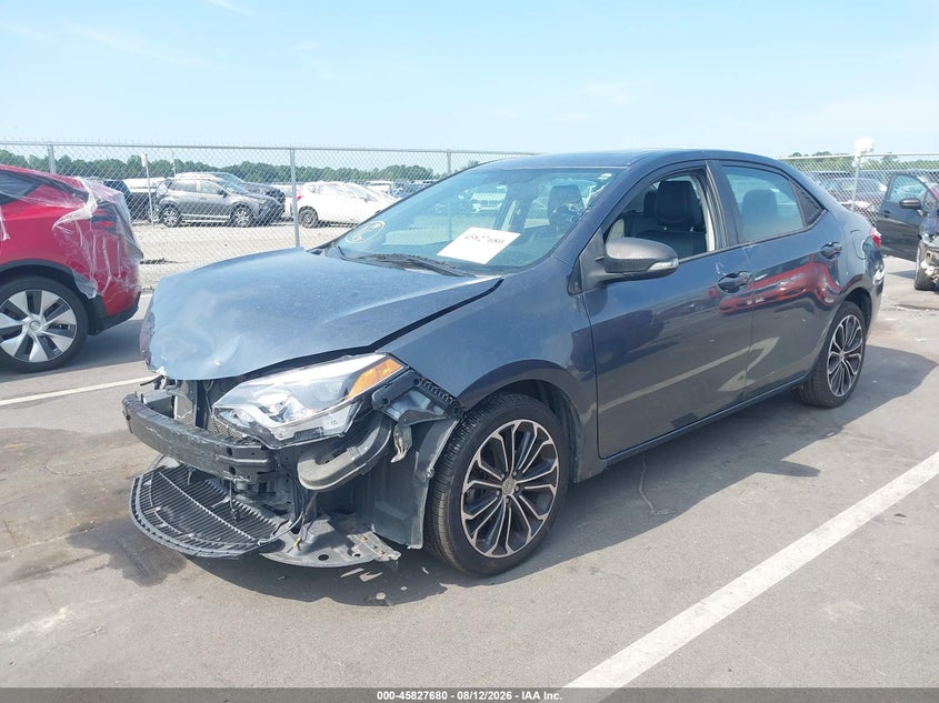 2015 TOYOTA COROLLA auction photo 2