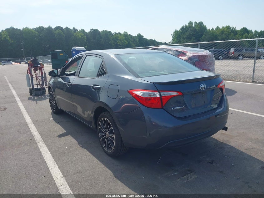 2015 TOYOTA COROLLA auction photo 3