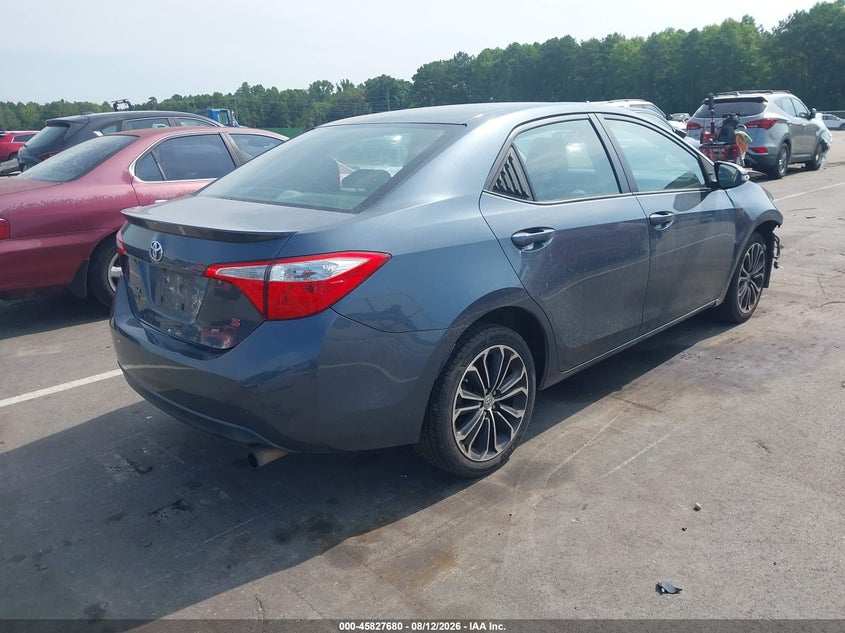2015 TOYOTA COROLLA auction photo 4