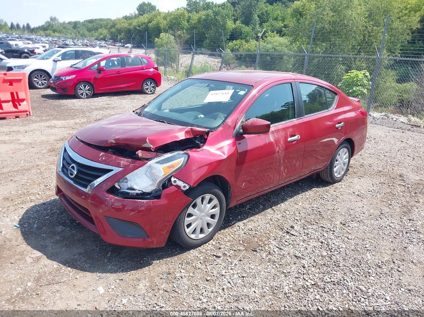 Vin: 3n1cn7ap2gl899530, lot: 46326589, nissan versa 1.6 s/1.6 s+/1.6 sl/1.6 sv 20162