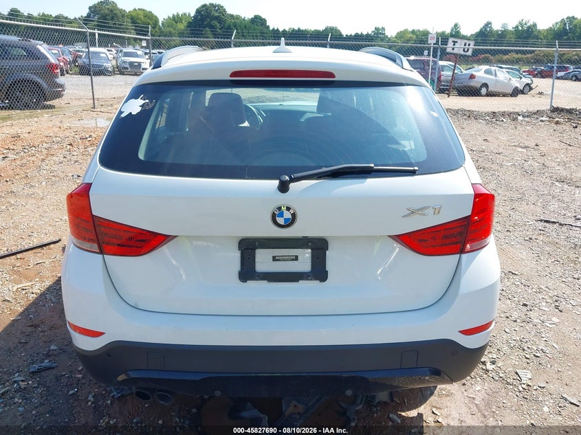 2015 BMW X1 SPORT UTILITY VEHICLE 2.0L I-4 DI, DOHC, VVT, TURBO, 240HP