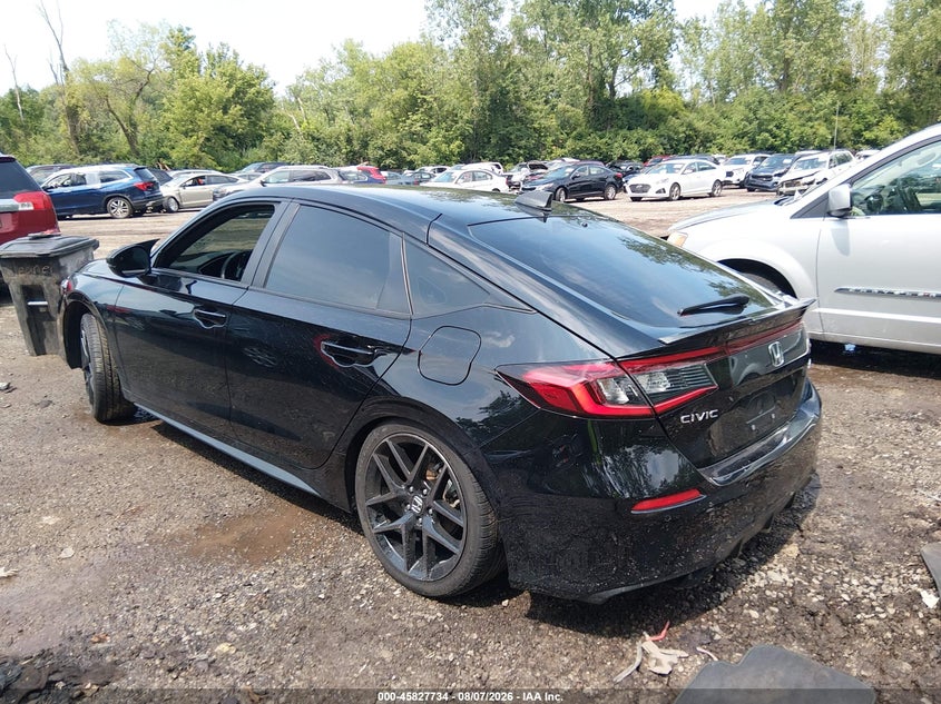 Vin: 19xfl1h87re013740, lot: 46326635, honda civic sport touring 20243