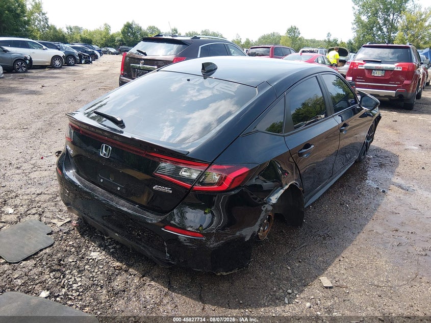 Vin: 19xfl1h87re013740, lot: 46326635, honda civic sport touring 20244