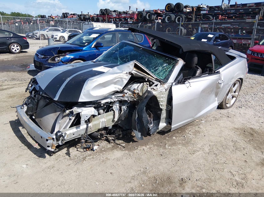 Vin: 2g1fc3d32e9145439, lot: 46326638, chevrolet camaro 2lt 20142