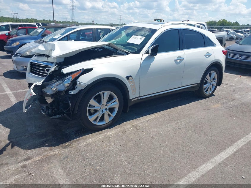 INFINITI FX35 2012 VIN JN8AS1MU1CM122661