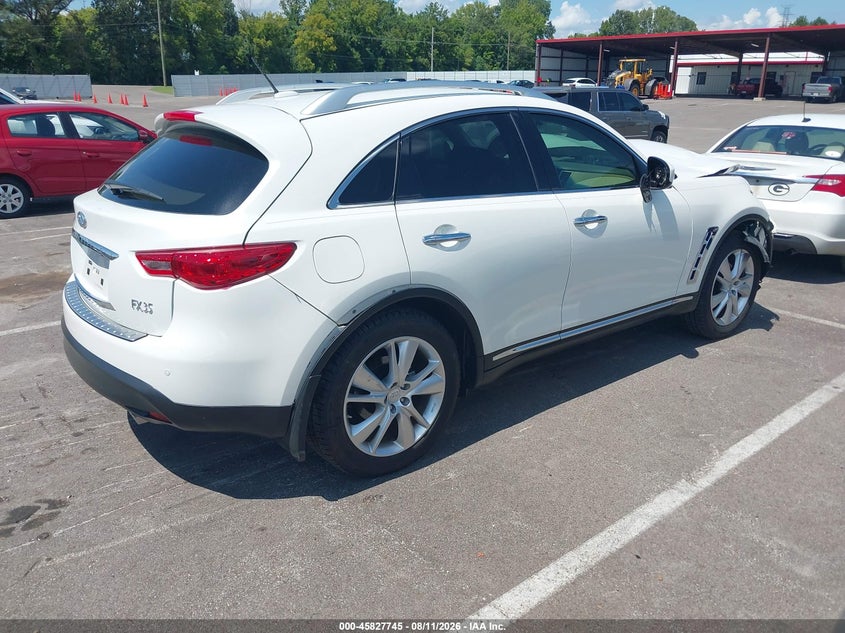 2012 INFINITI FX35 auction photo 4
