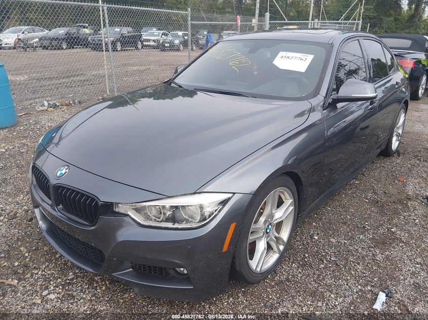 2017 BMW 3er, Прісна вода, IAAI, VIN WBA8B7G31HNU38219 — фото 2