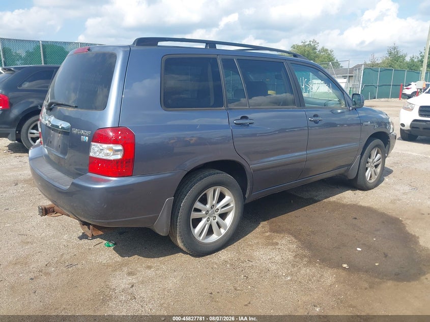 2006 TOYOTA HIGHLANDER HYBRID auction photo 4