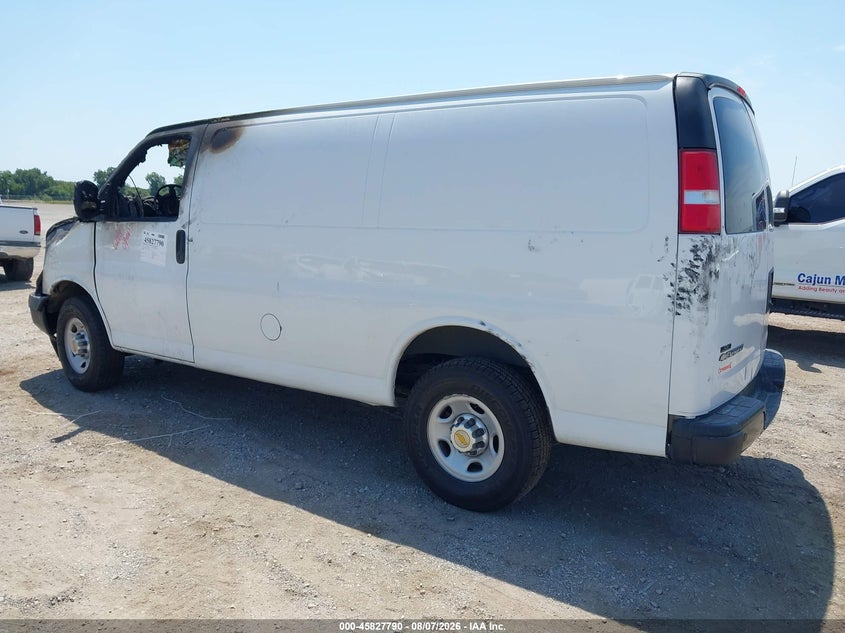Vin: 1gcwgafp5m1310158, lot: 46326692, chevrolet express cargo rwd 2500 regular wheelbase wt 20213