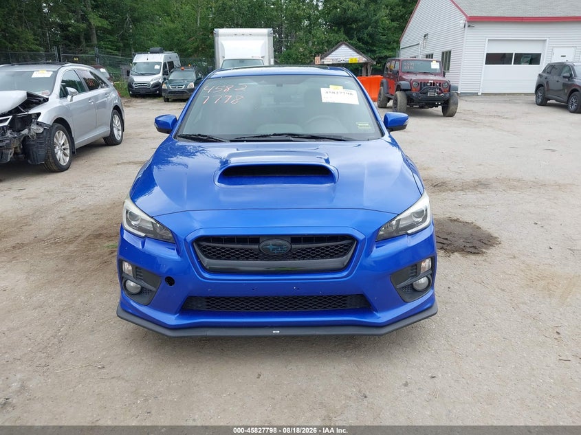 SUBARU WRX 2017 VIN JF1VA1L67H9832909