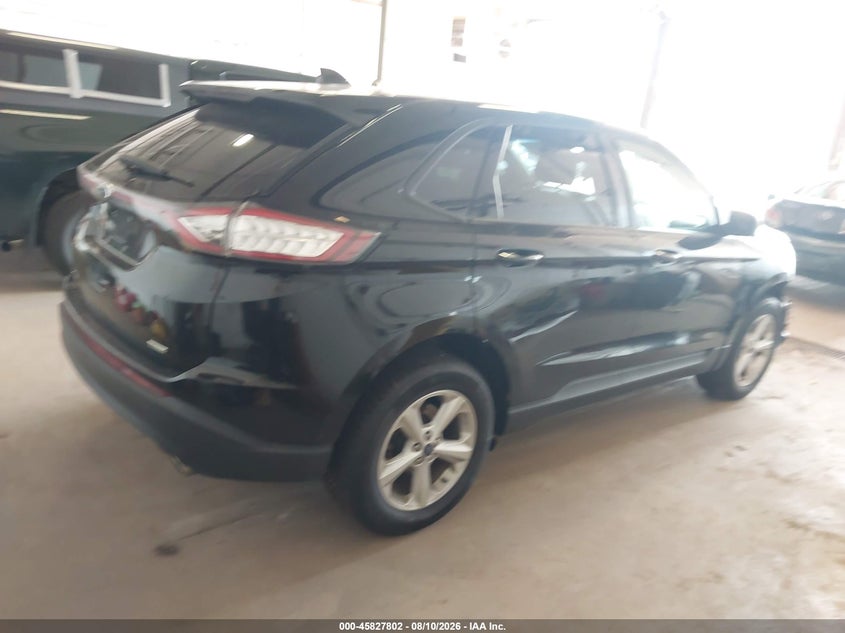 Vin: 2fmpk3g92jbc30827, lot: 46326703, ford edge se 20184