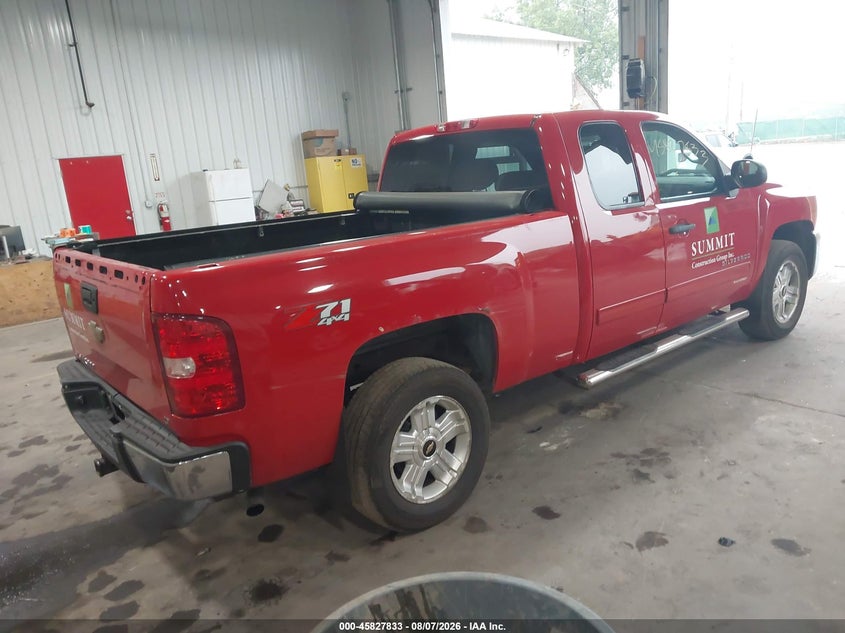 Vin: 1gcrkse74dz397362, lot: 46326734, chevrolet silverado 1500 lt 20134