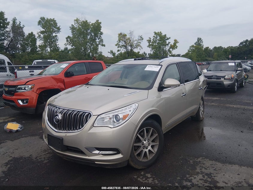 Vin: 5gakvbkd3ej137023, lot: 46326736, buick enclave leather 20142