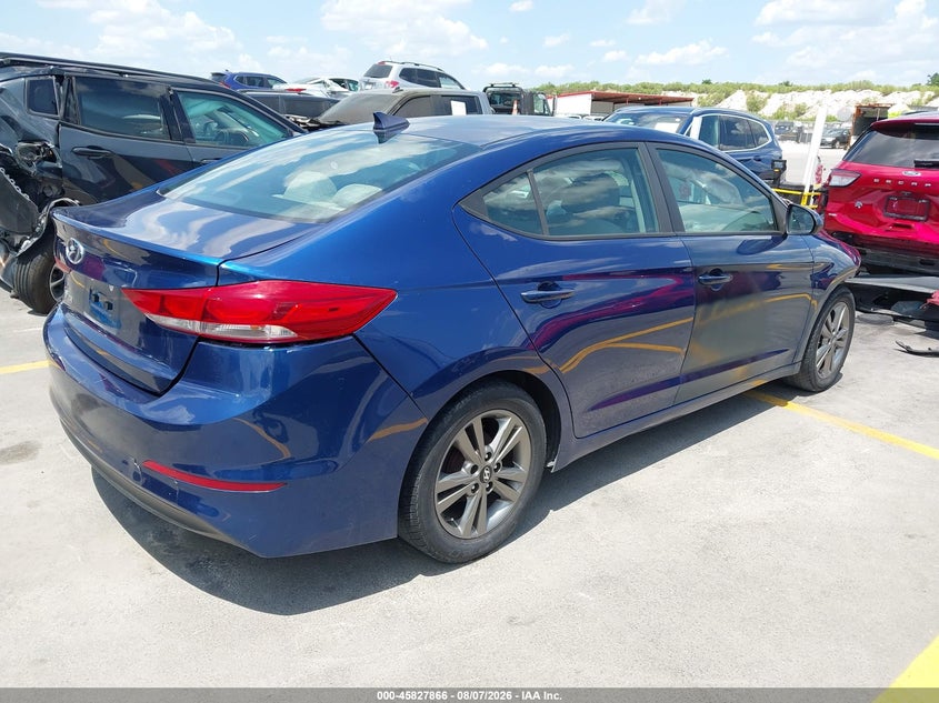 Vin: 5npd84lf3hh000526, lot: 46326767, hyundai elantra se 20174
