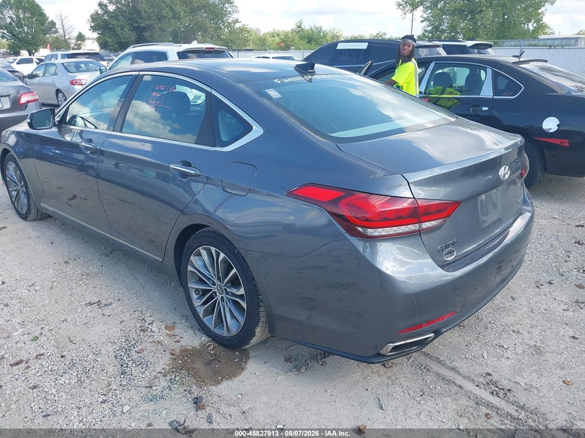 Vin: kmhgn4je0fu093777, lot: 46326814, hyundai genesis 3.8 20153
