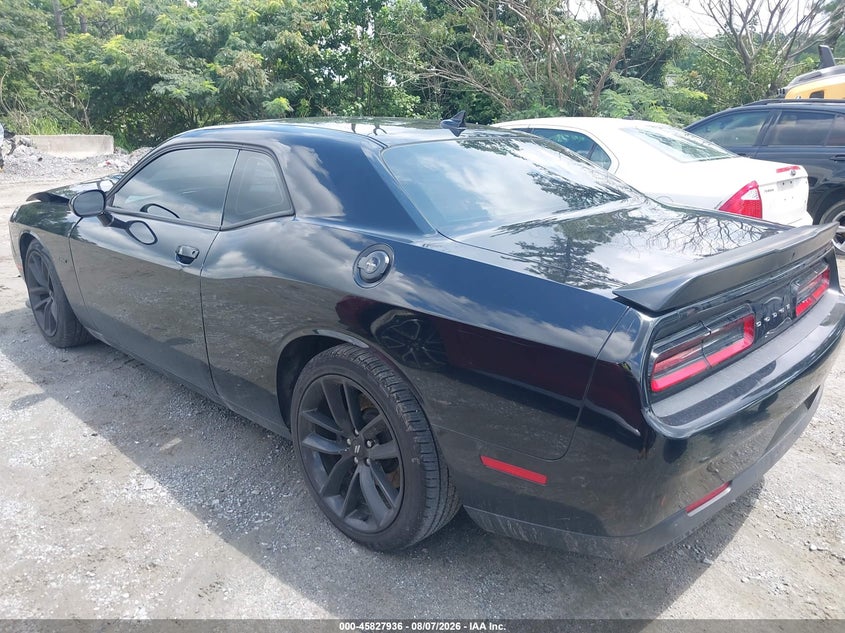 Vin: 2c3cdzbt8kh583059, lot: 46326837, dodge challenger r/t 20193