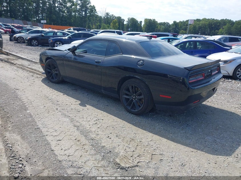 Vin: 2c3cdzbt8kh583059, lot: 46326837, dodge challenger r/t 20193