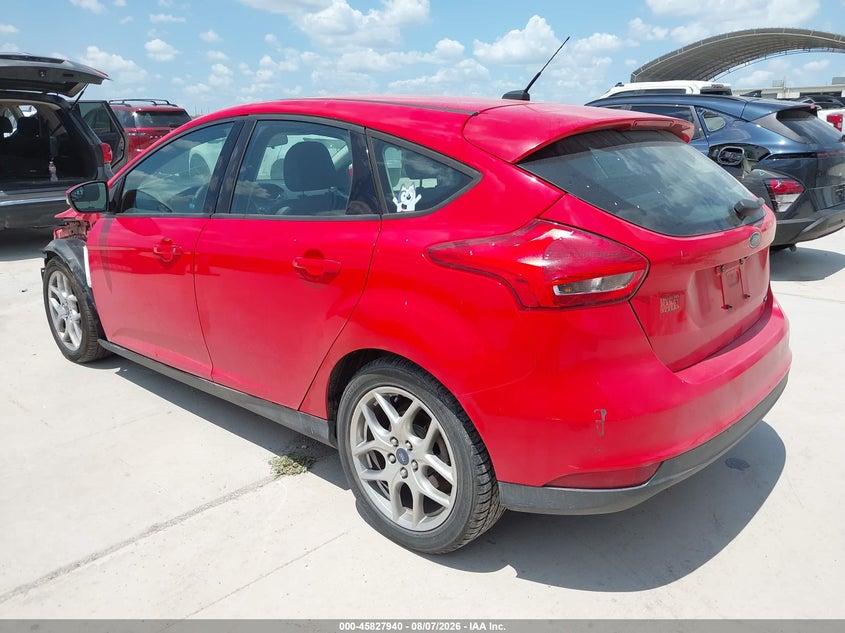 Vin: 1fadp3k22fl290123, lot: 46326841, ford focus se 20153