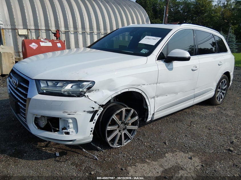 Vin: wa1lhaf74kd025411, lot: 46326898, audi q7 45 premium/45 se premium 20192