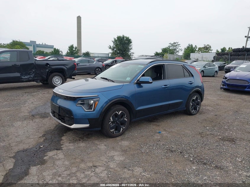 Vin: kndcr3l16p5053601, lot: 46326907, kia niro ev wind 20232