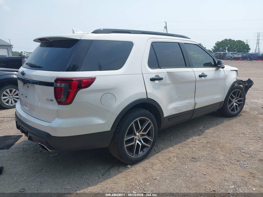 Vin: 1fm5k8gt7hge21341, lot: 46326912, ford explorer sport 20174