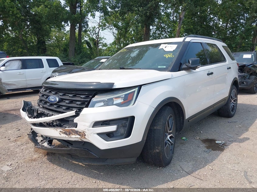 Vin: 1fm5k8gt7hge21341, lot: 46326912, ford explorer sport 20172