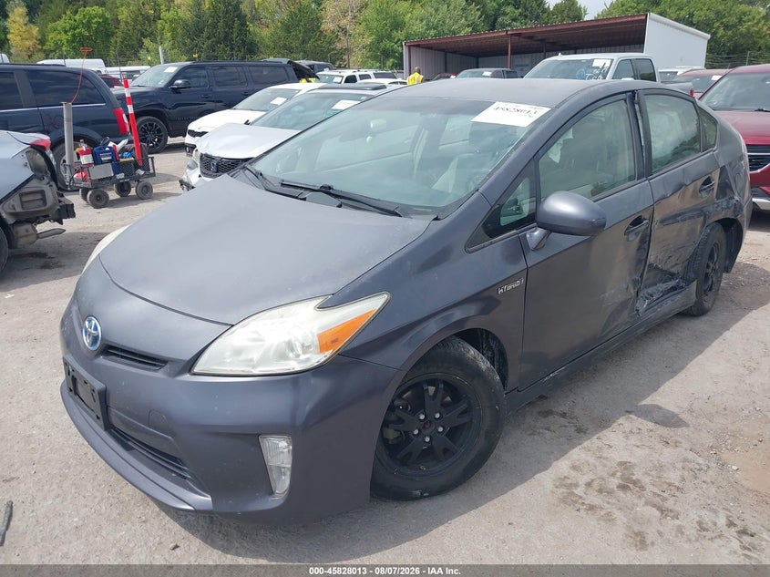 Vin: jtdkn3duxd1707986, lot: 46326913, toyota prius two 20132