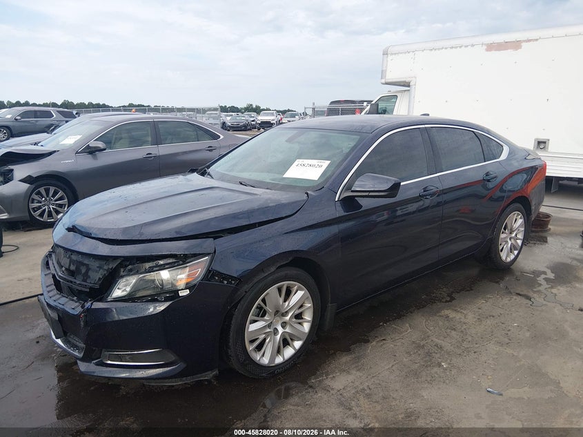 2017 CHEVROLET IMPALA SEDAN 2.5L I-4 DI, DOHC, VVT, 197HP