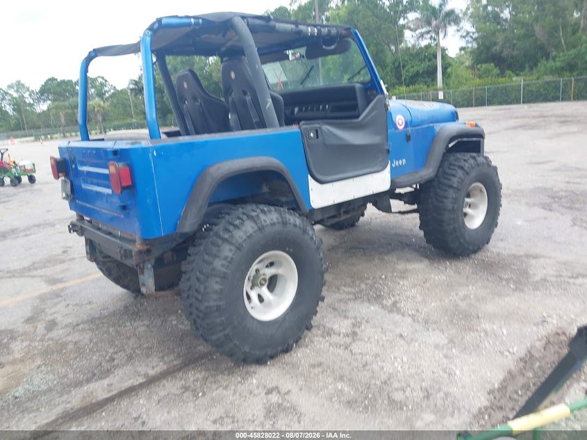 1992 JEEP WRANGLER / YJ auction photo 4