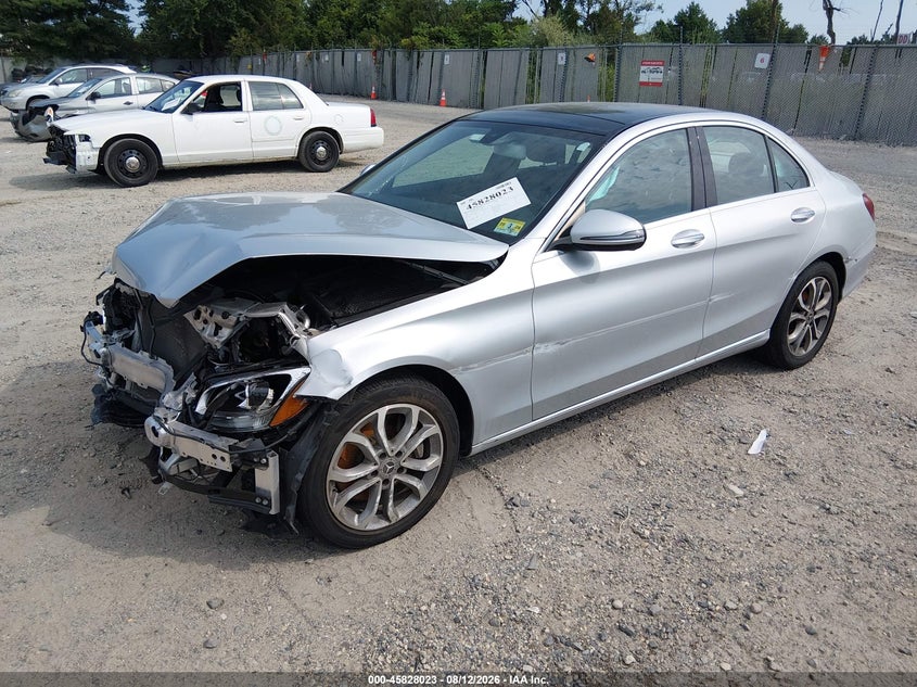 2017 MERCEDES-BENZ C 300 auction photo 2