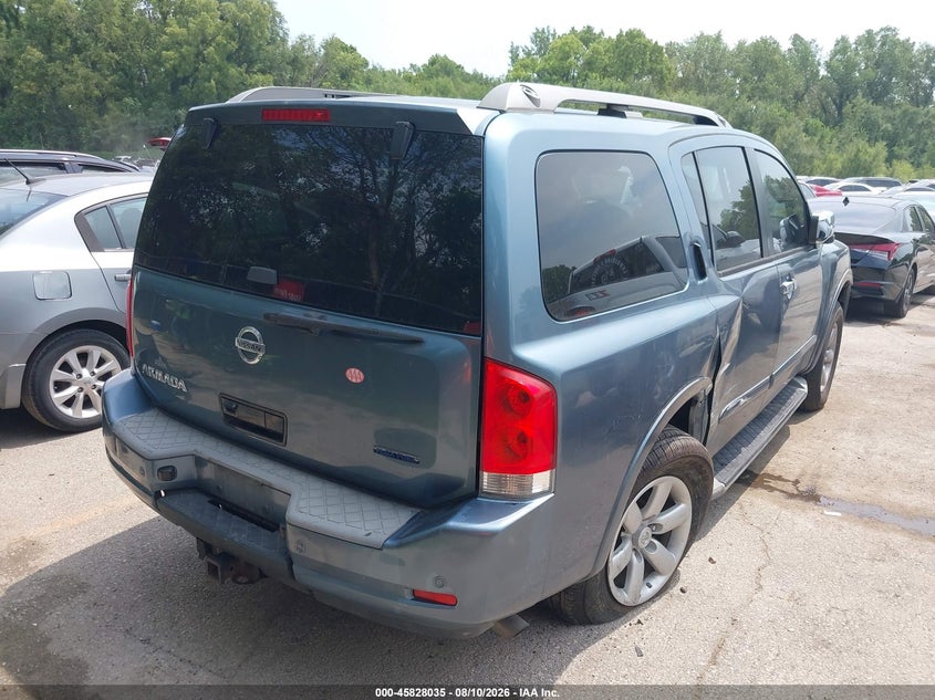 Vin: 5n1ba0nd6bn603909, lot: 46326936, nissan armada sv 20114