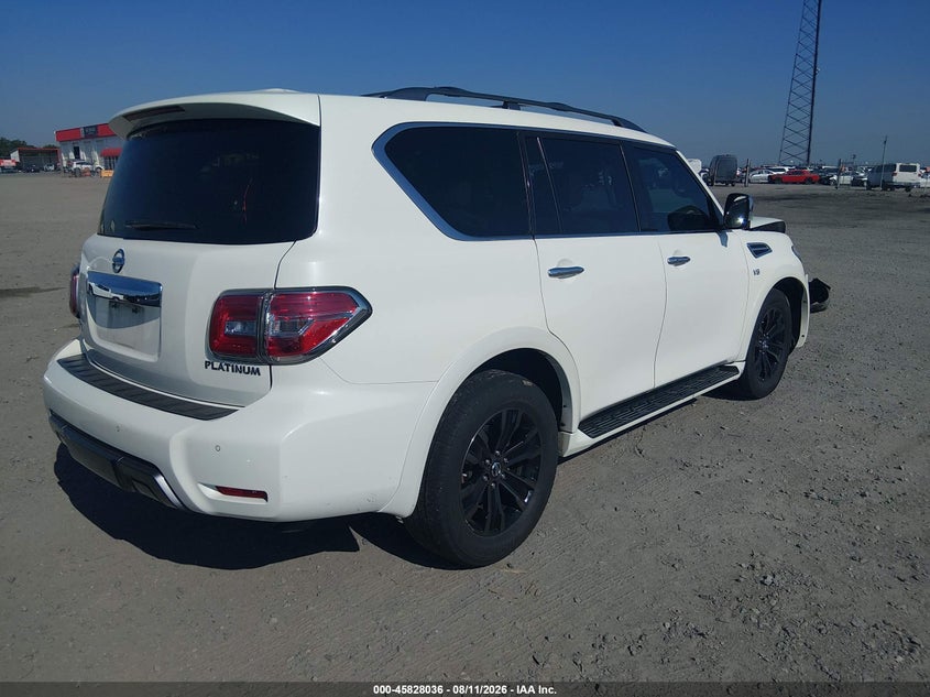 Vin: jn8ay2nc2k9581306, lot: 46326937, nissan armada platinum 20194