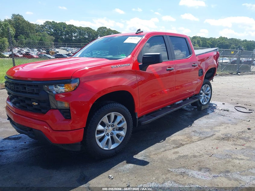 Vin: 3gcpdbekxng596732, lot: 46326967, chevrolet silverado 1500 4wd  short bed custom 20222