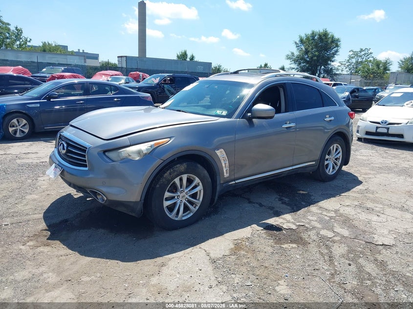 Vin: jn8as1mw7cm154676, lot: 46326982, infiniti fx35 20122