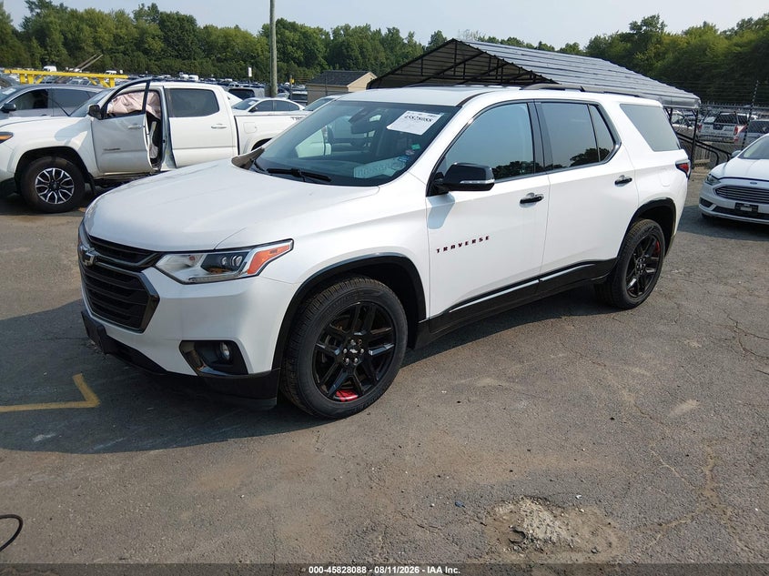 Vin: 1gnevjkw8jj143974, lot: 46326989, chevrolet traverse premier 20182
