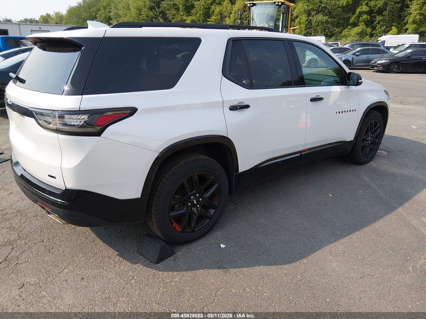 Vin: 1gnevjkw8jj143974, lot: 46326989, chevrolet traverse premier 20184