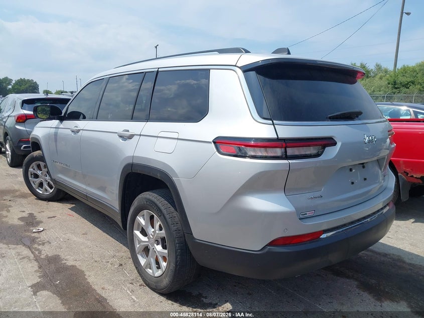 Vin: 1c4rjkbg2p8829819, lot: 46327015, jeep grand cherokee l limited 4x4 20233