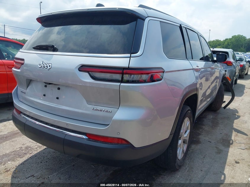 Vin: 1c4rjkbg2p8829819, lot: 46327015, jeep grand cherokee l limited 4x4 20234