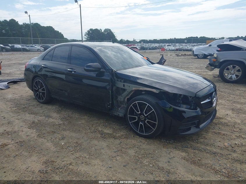Vin: w1kwf8db6mr644421, lot: 46327018, mercedes-benz c 300 sedan 20211