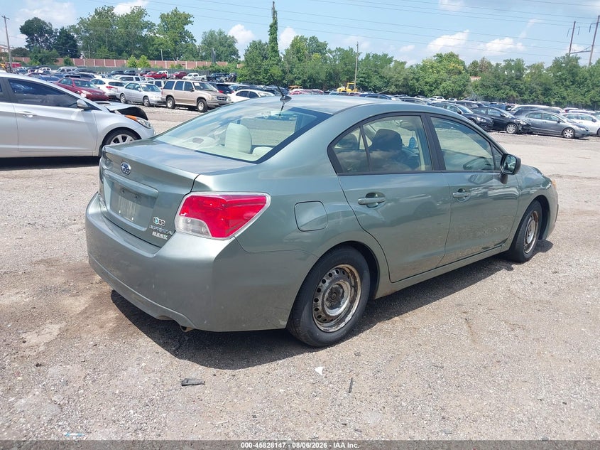Vin: jf1gjaa61eh013620, lot: 46327048, subaru impreza 2.0i 20144