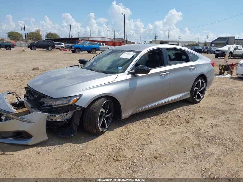 2021 HONDA ACCORD auction photo 2