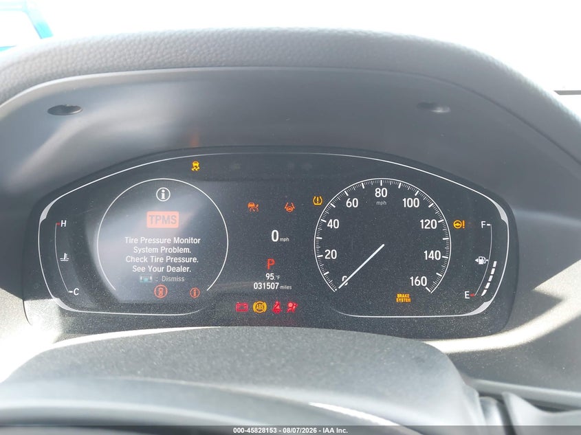 2021 HONDA ACCORD auction photo 7