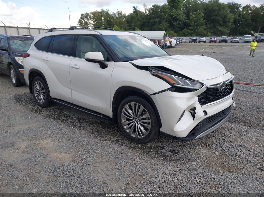 Vin: 5tdfzrah2ms075262, lot: 46327067, toyota highlander platinum 2021 img_1