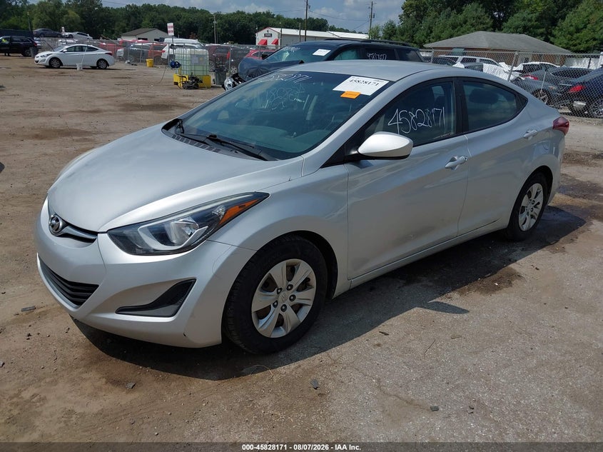 Vin: kmhdh4ae5gu581649, lot: 46327072, hyundai elantra se/sport/limited 20162